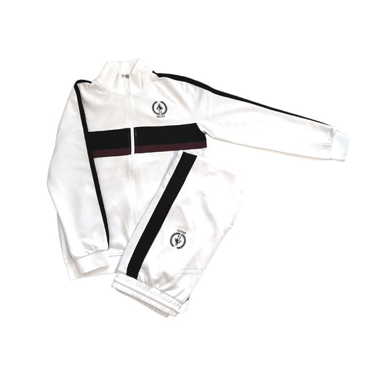 2119 Salut White-Black-Burgundy Tracksuit