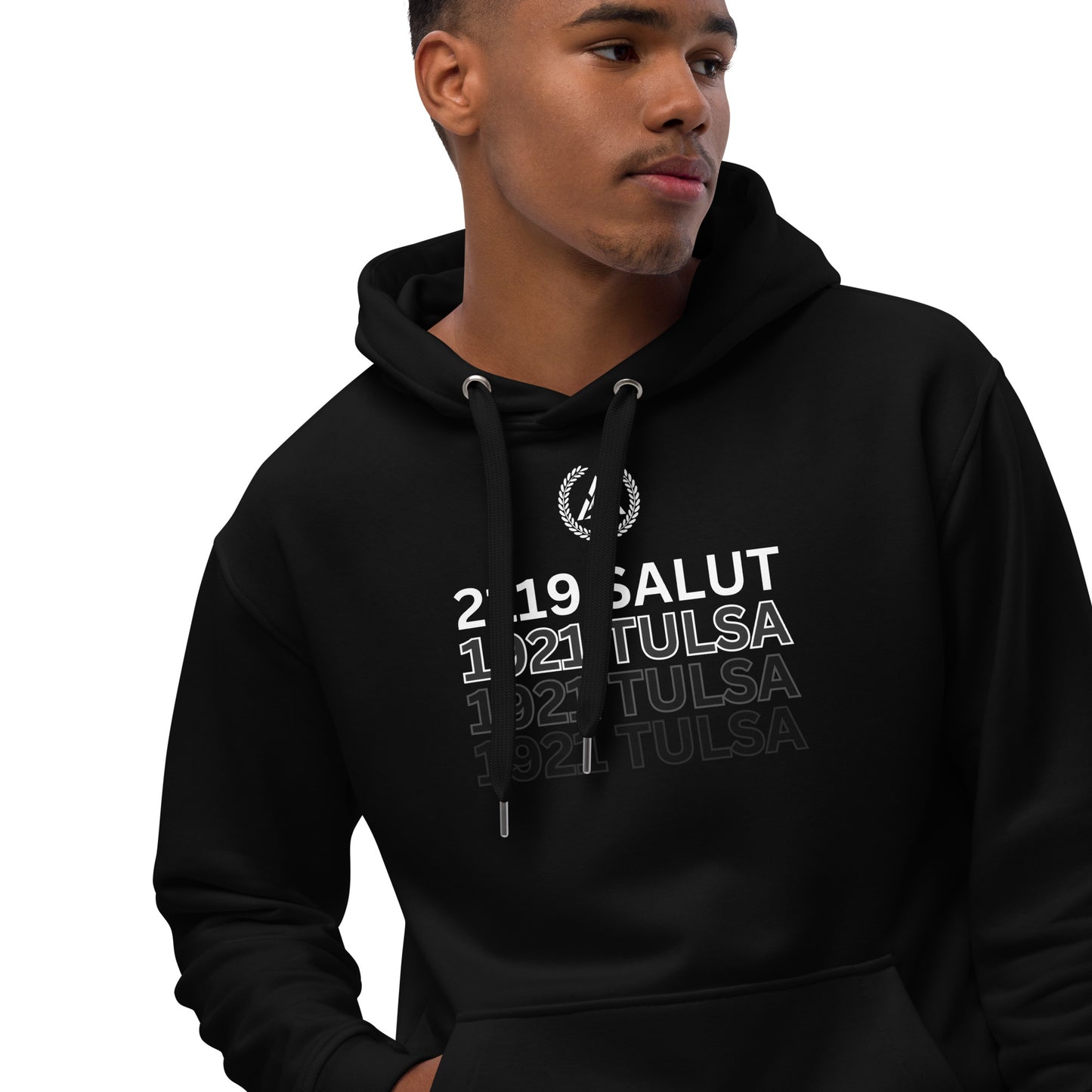 Premium Black Graphic hoodie