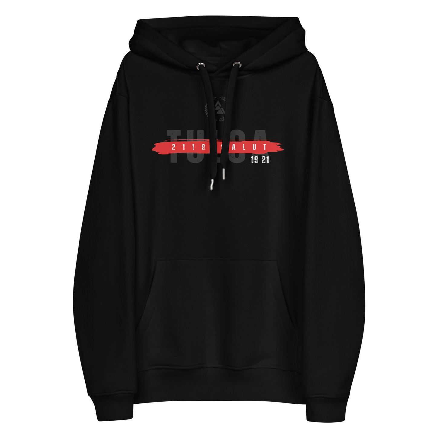 Premium Black Graphic eco hoodie