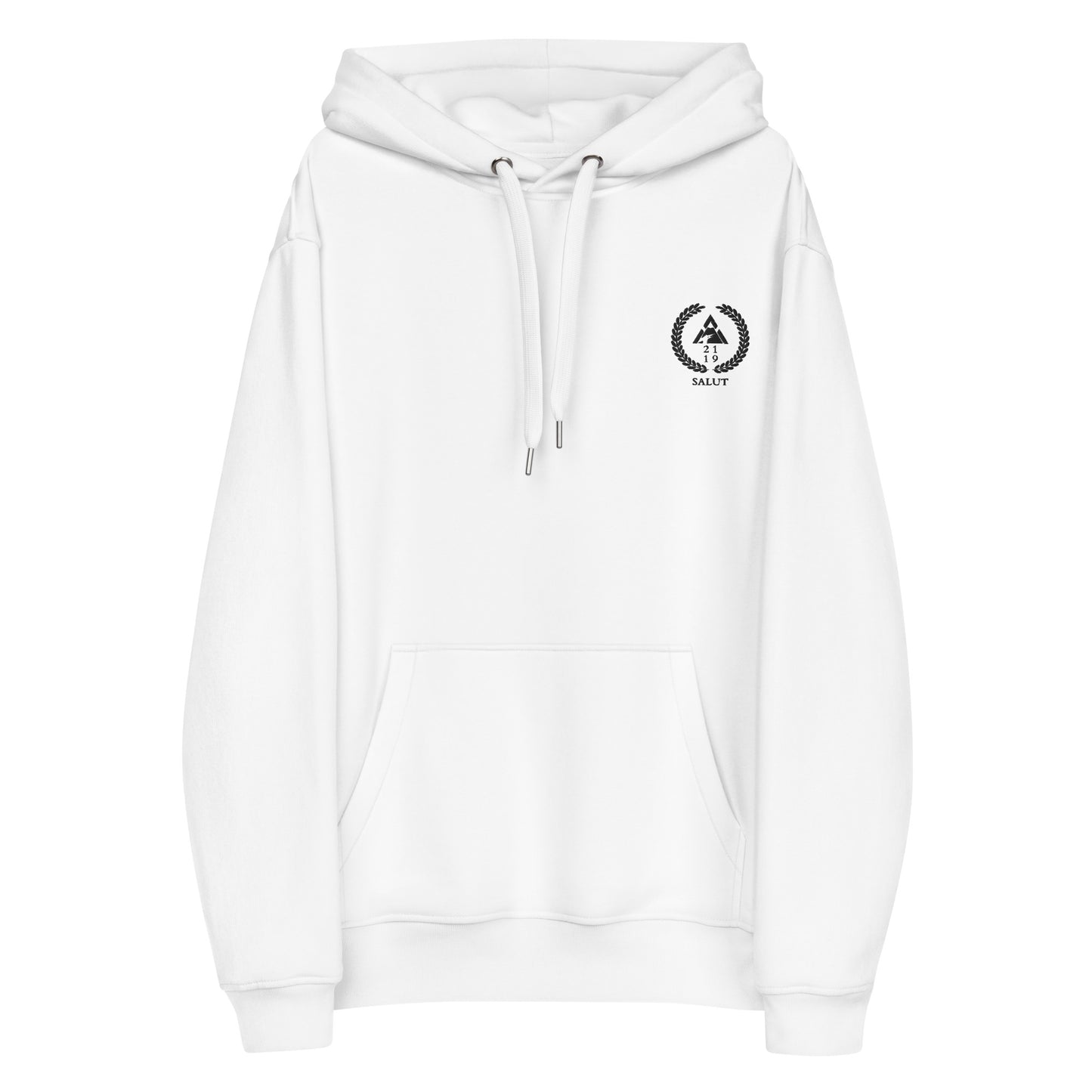 Premium white hoodie